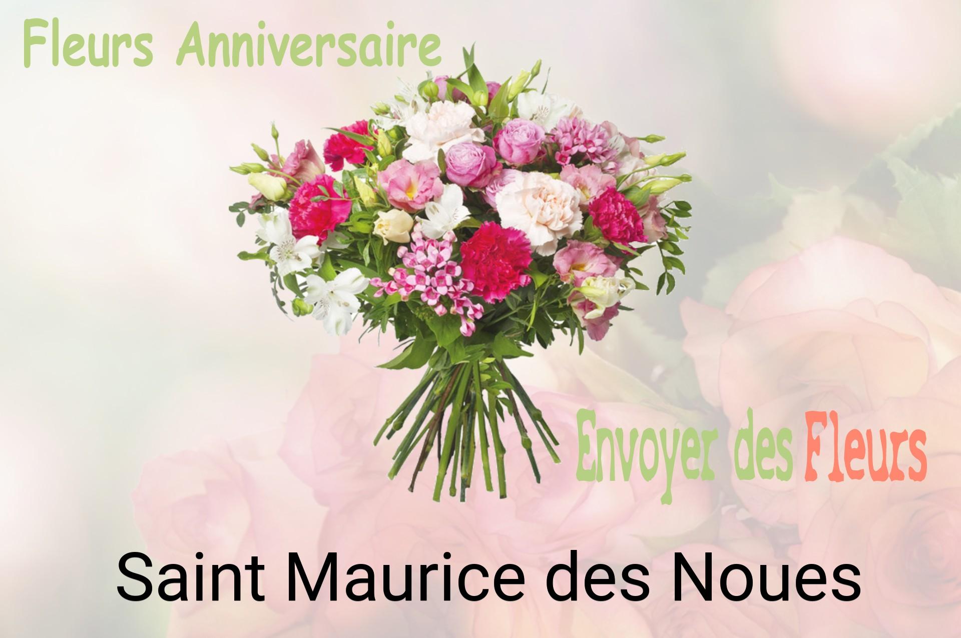 Bouquet de fleurs d’anniversaire livré à Saint-Maurice-des-Noues