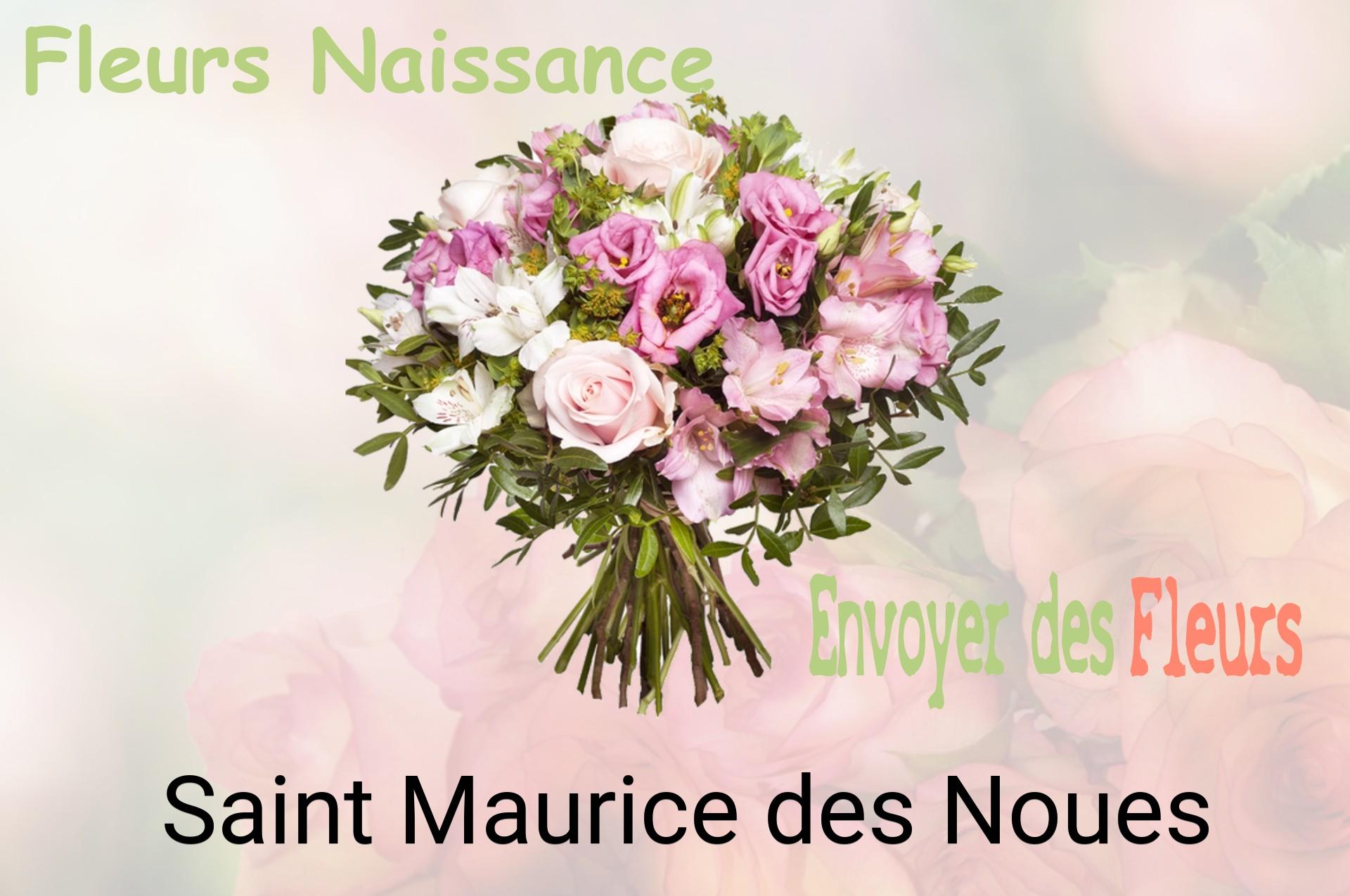 Bouquet de fleurs de naissance livré à Saint-Maurice-des-Noues